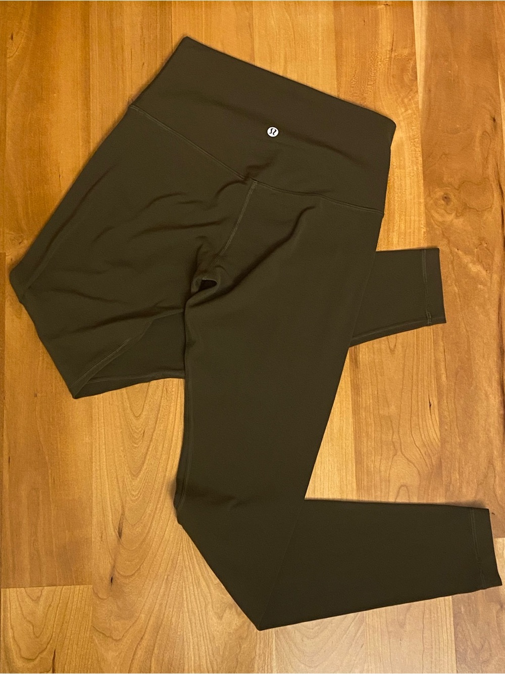 Lululemon Olive Green High-Rise Leggings